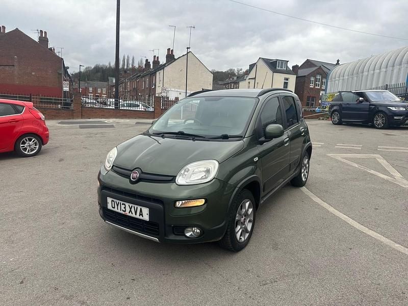 Used Fiat Panda 4x4 75 HP (55 kW) 2013 Green Hatchback