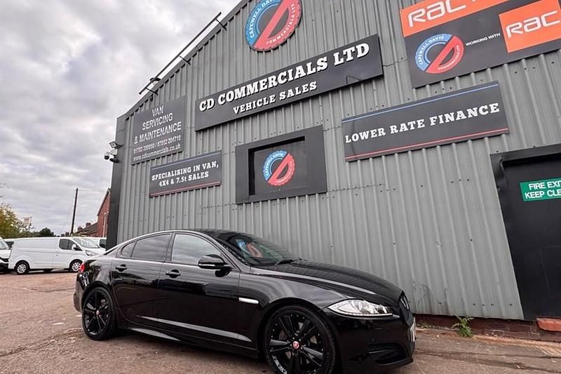 Black Used 2014 Jaguar XF Portfolio Sedan | £7,495 (A bit pricey) - Image 1/1