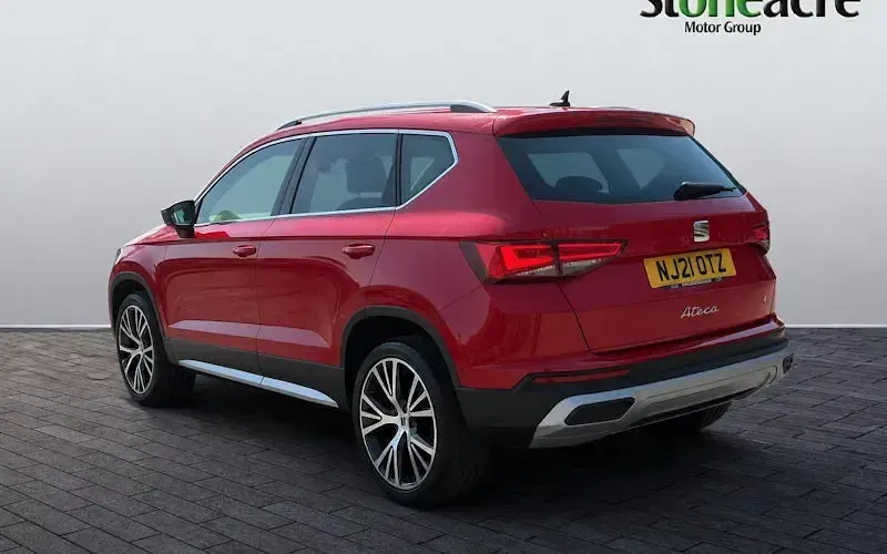 Used Seat Ateca 4Drive 190 HP (139 kW) 2021 Red SUV
