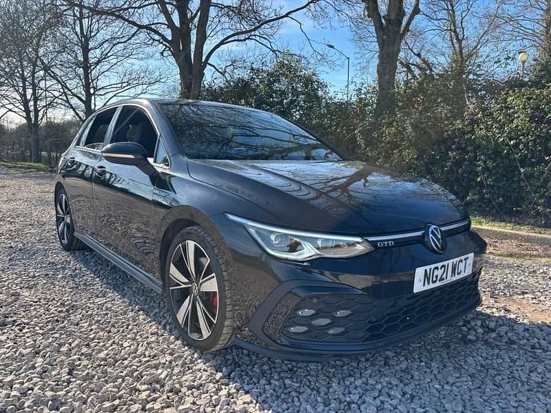 Used VW Golf VII GTD 200 HP (147 kW) 2021 Black Hatchback
