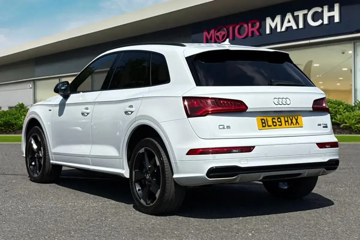 Used Audi Q5 Black Edition 2019 White SUV