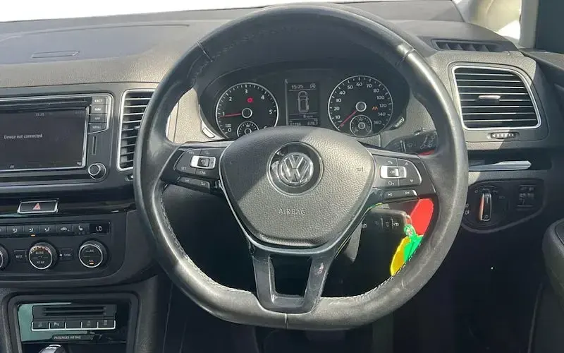 Used VW Sharan SEL 150 HP (110 kW) 2019 Black MPV