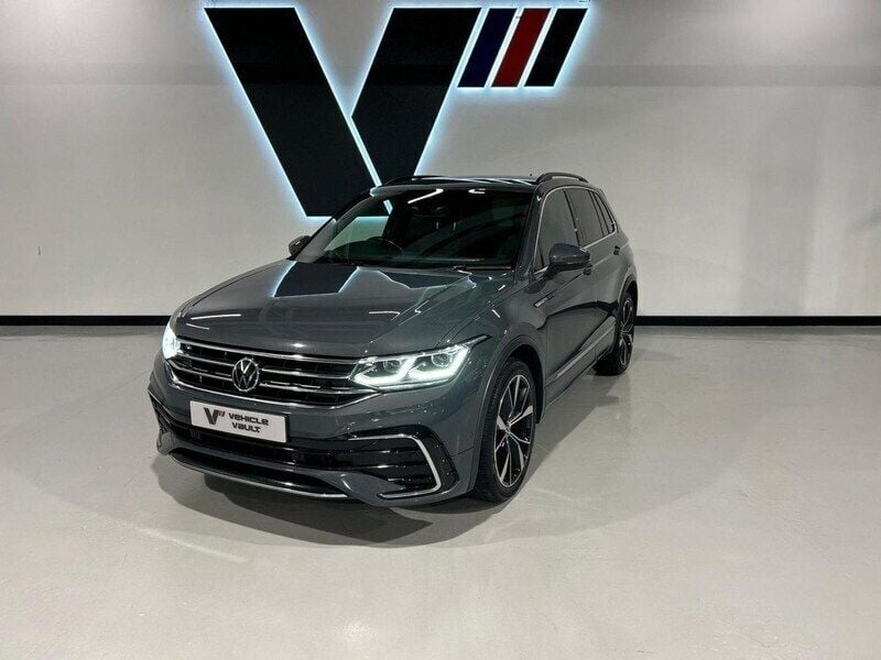 Grey Used 2021 VW Tiguan R-line SUV | £19,750 (Good price) - Image 1/4