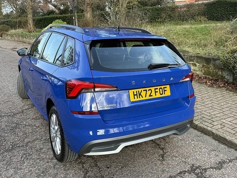 Used Skoda Kamiq SE 110 HP (80 kW) 2022 Blue SUV