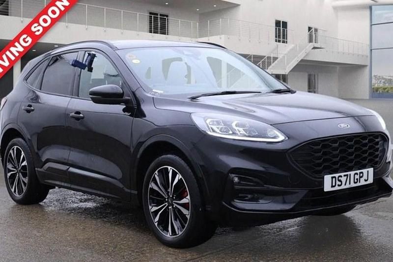 Black Used 2022 Ford Kuga ST-Line X SUV | £16,500 (Good price) - Image 1/1