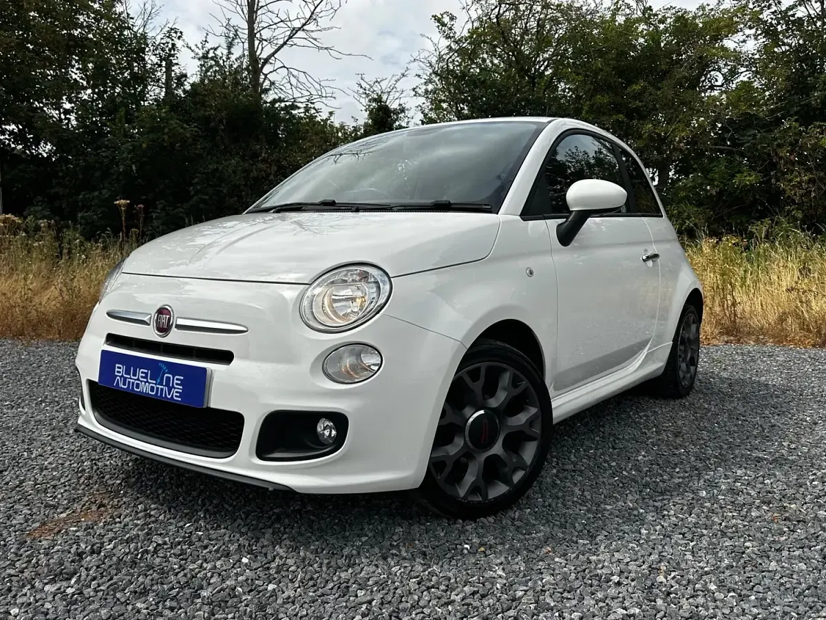 Used Fiat 500 S 69 HP (50 kW) 2015 White Hatchback