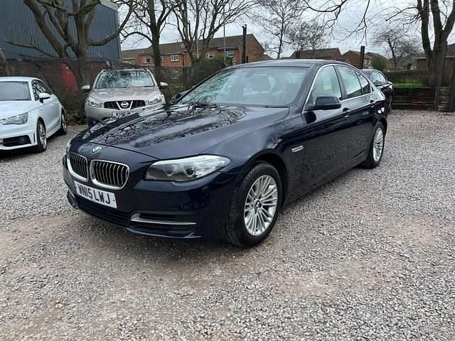 Used BMW 520 Comfort Edition 190 HP (139 kW) 2015 Blue Sedan