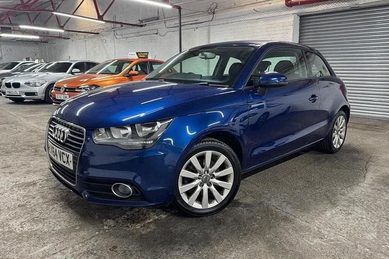 Used Audi A1 Sport 122 HP (89 kW) 2014 Blue Hatchback