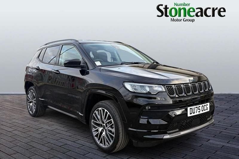 Black New 2025 Jeep Compass SUV | £29,000 - Image 1/1