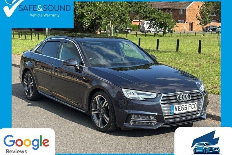Blue Used 2015 Audi A4 S-Line Sedan | £11,750 (Expensive) - Image 1/1