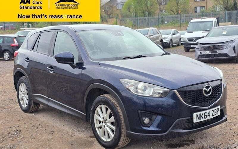 Blue Used 2014 Mazda CX-5 SUV | £5,980 (Fair price) - Image 1/4