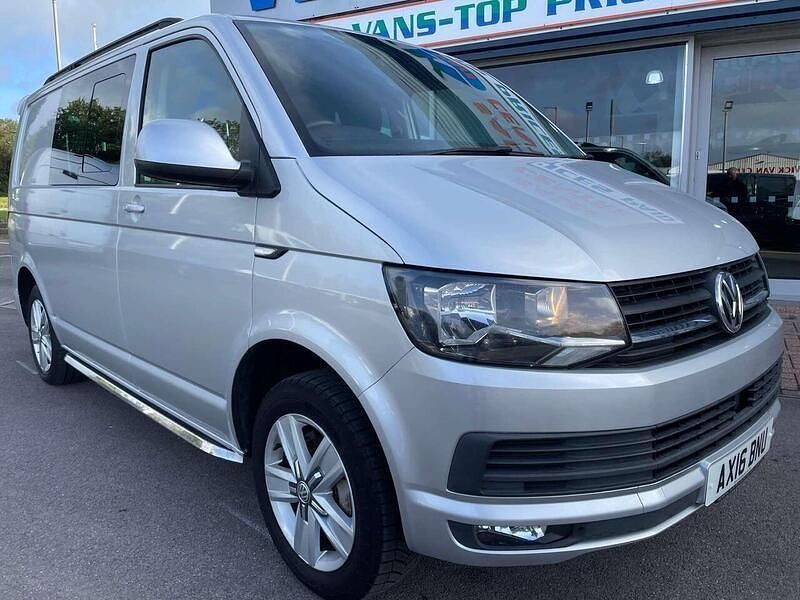Usado VW Transporter Highline 102 HP (75 kW) 2016 Prateado Van
