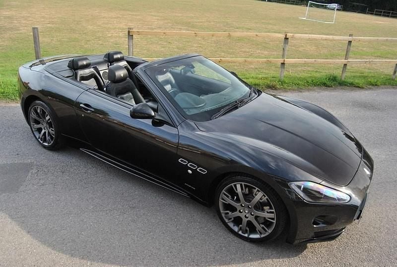 Black Used 2012 Maserati GranCabrio Cabriolet | £25,990 - Image 1/4