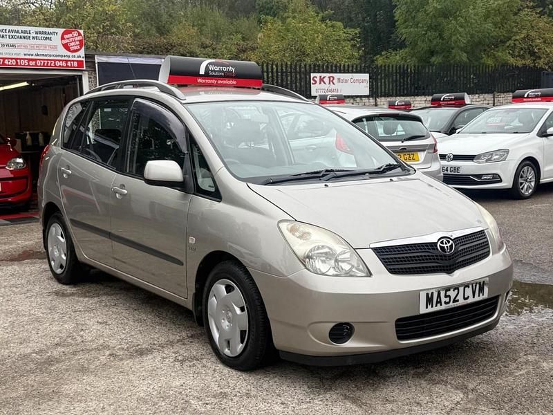 Silver Used 2002 Toyota Corolla Verso T2 MPV | £1,695 - Image 1/4