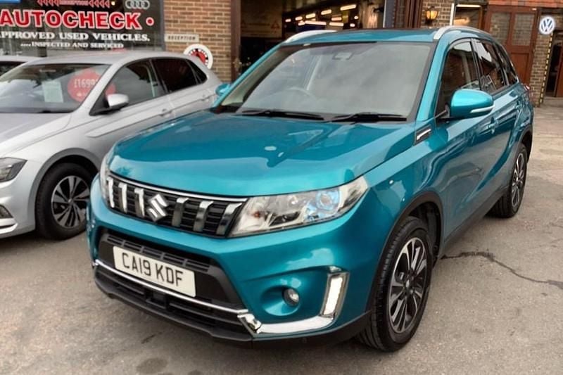 Turquoise Used 2019 Suzuki Vitara SZ5 SUV | £11,995 (Good price) - Image 1/1