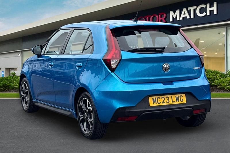 Used MG MG3 Exclusive 106 HP (77 kW) 2023 Blue Hatchback