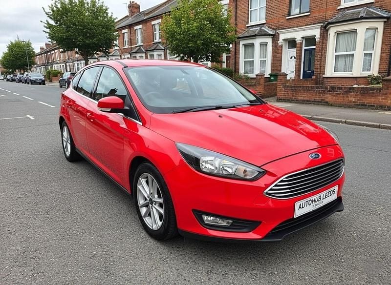 Red Used 2016 Ford Focus Zetec Hatchback | £3,495 (Expensive) - Image 1/4