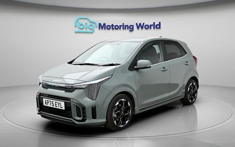 New Kia Picanto GT-Line S 69 HP (50 kW) 2025 Green Hatchback