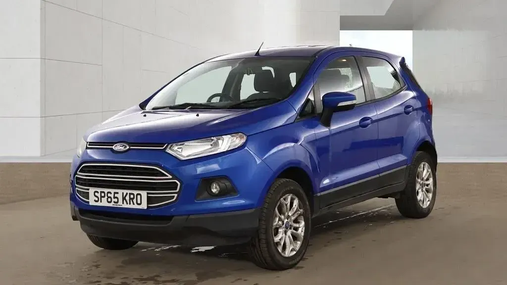 Used Ford Ecosport Zetec 112 HP (82 kW) 2015 Blue SUV