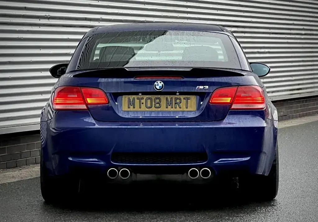 Begagnad BMW M3 Cabriolet Comfort Edition 2008 Blå Cab