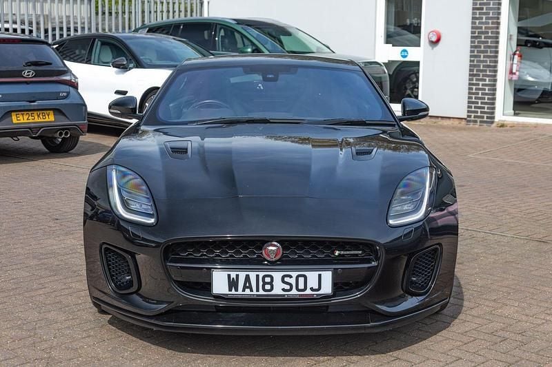 Used Jaguar F-Type R-Dynamic 380 HP (279 kW) 2018 Black Coupe