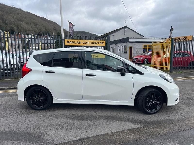 Used Nissan Note Black Edition 80 HP (58 kW) 2017 White Hatchback