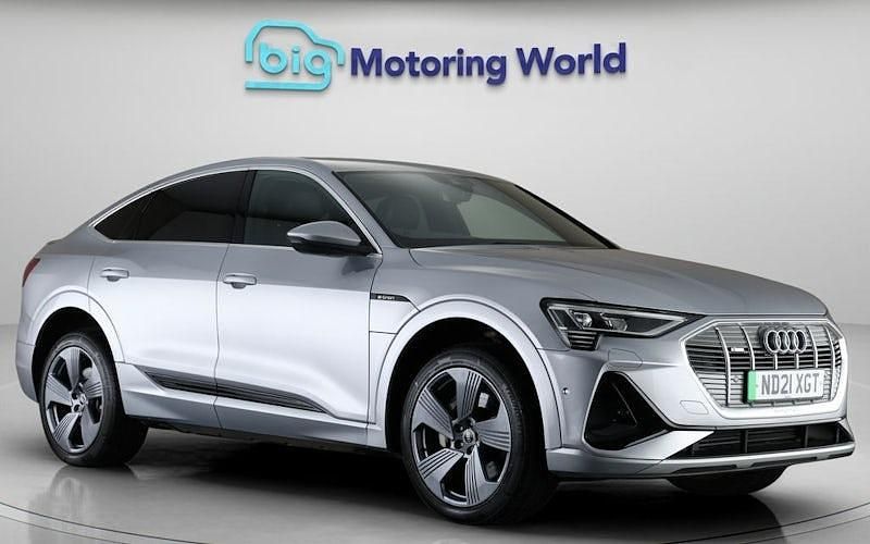 Used Audi e-tron Sportback S-Line 300 kW (408 HP) 2021 Silver SUV