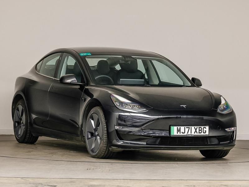 Black Used 2021 Tesla Model 3 Long Range AWD Sedan | £17,998 (A bit pricey) - Image 1/4