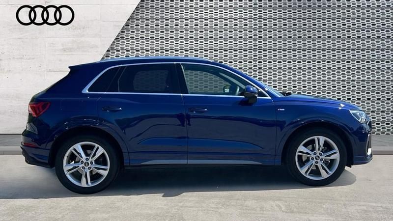 Begagnad Audi Q3 S-Line 150 HK (110 kW) 2025 Blå SUV