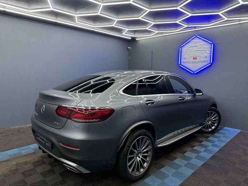 Used Mercedes GLC220 AMG Line Premium 194 HP (142 kW) 2019 Grey Coupe
