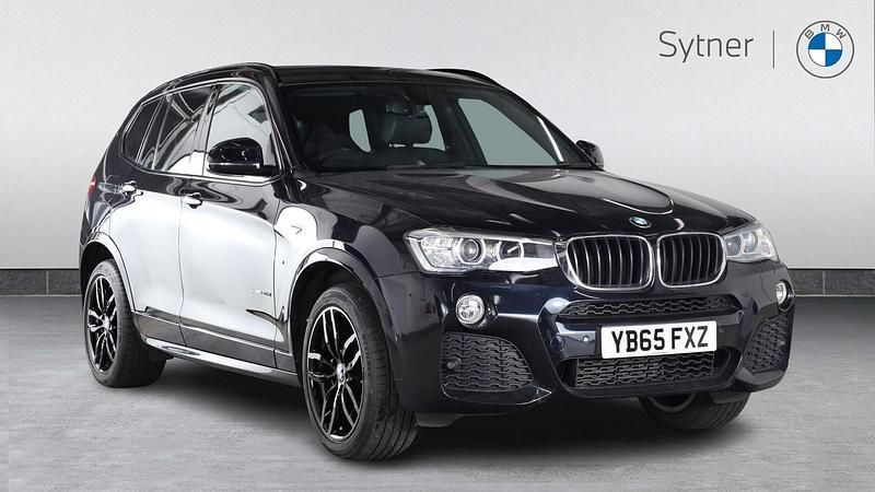 Black Used 2015 BMW X3 M Sport SUV | £16,500 (Fair price) - Image 1/4