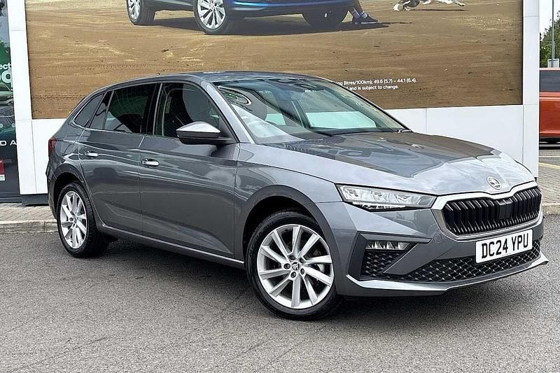 Graphite grey metallic Used 2024 Skoda Scala SE L Hatchback | £18,995 (Fair price) - Image 1/4