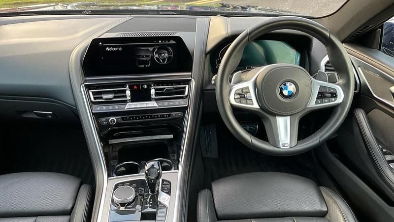 Used BMW 840 Comfort Edition 328 HP (241 kW) 2021 Blue Coupe