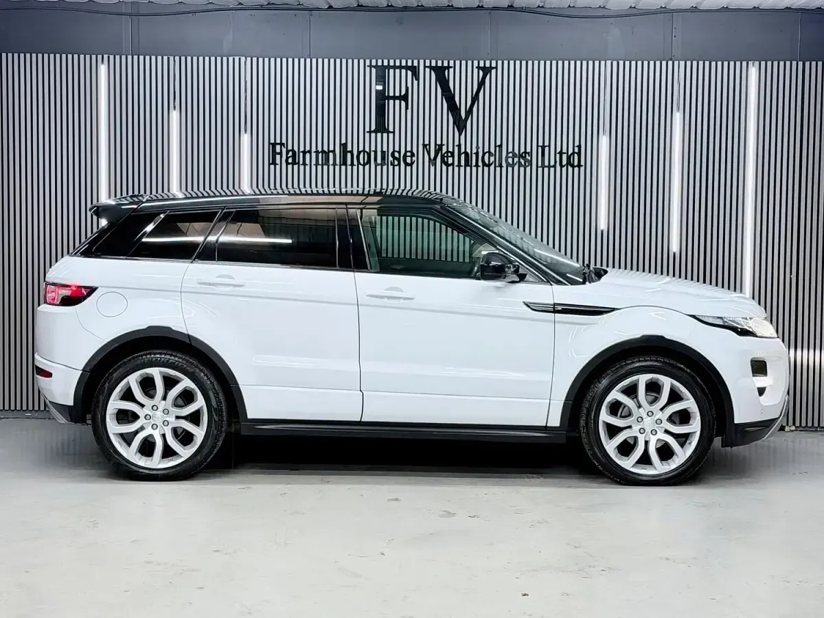 Used Land Rover Range Rover evoque Dynamic 2014 White SUV