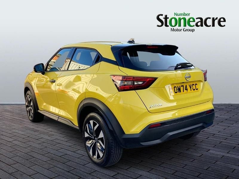 Used Nissan Juke Acenta Premium 114 HP (83 kW) 2025 Yellow SUV