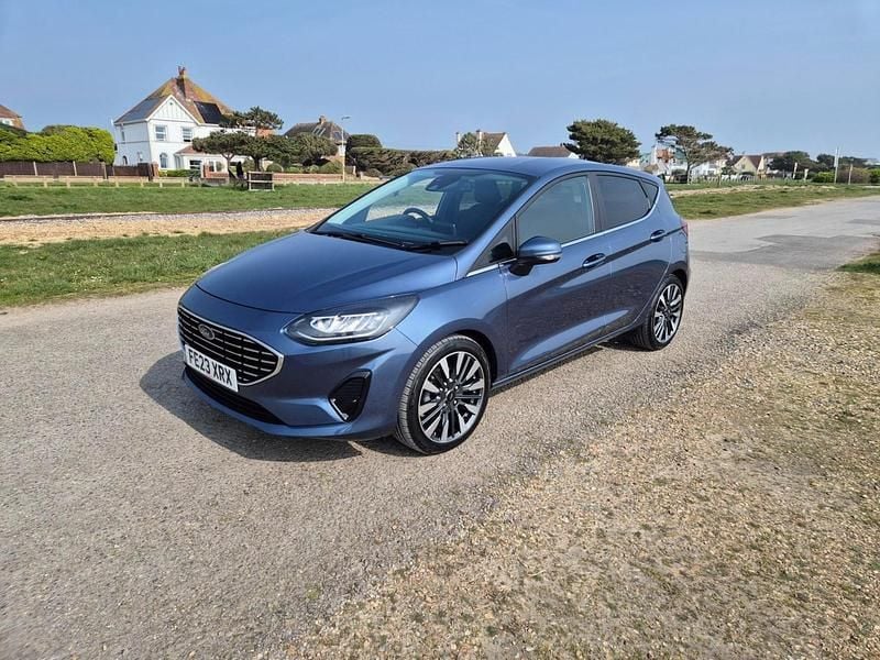 Used Ford Fiesta Titanium X 2023 Blue Hatchback