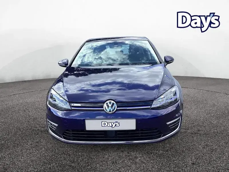Used VW e-Golf 100 kW (136 HP) 2020 Blue Hatchback