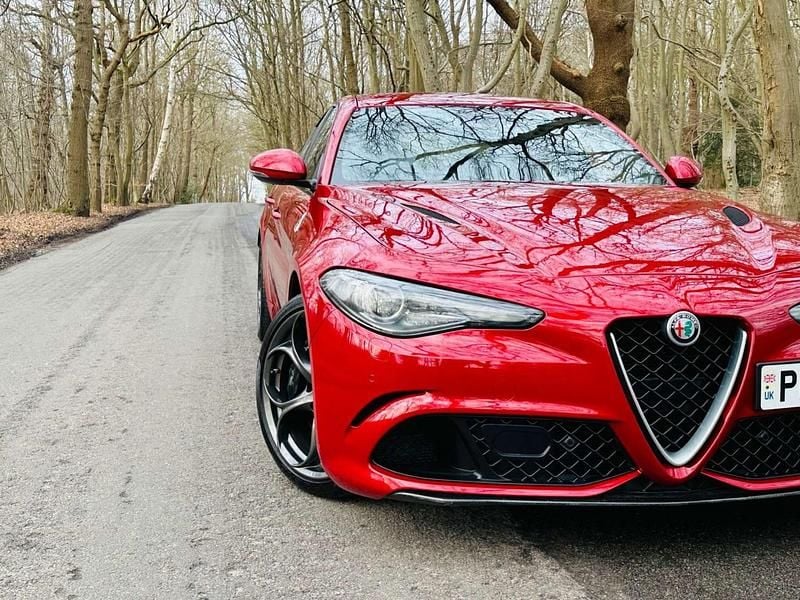 Used Alfa Romeo Giulia Quadrifoglio 2018 Red Sedan