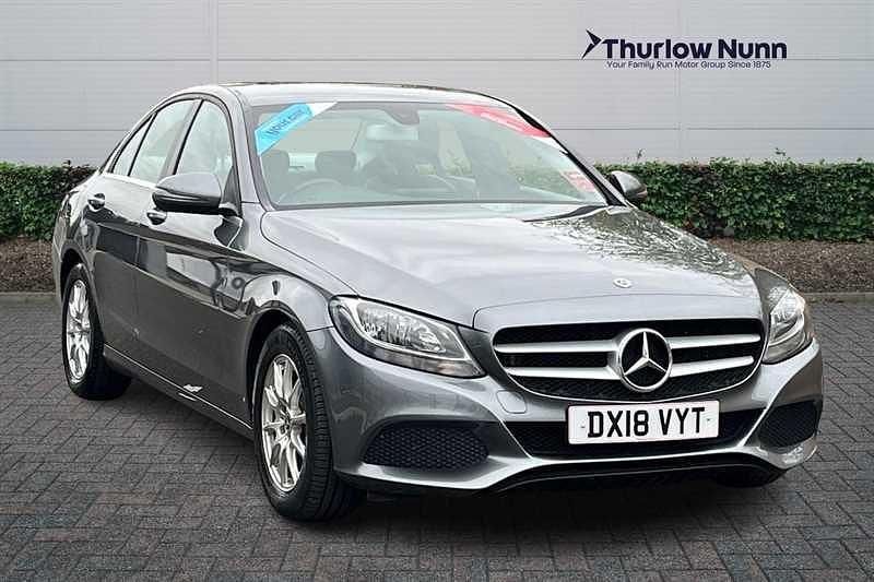 Used Mercedes C220 SE 170 HP (125 kW) 2018 Grey Sedan