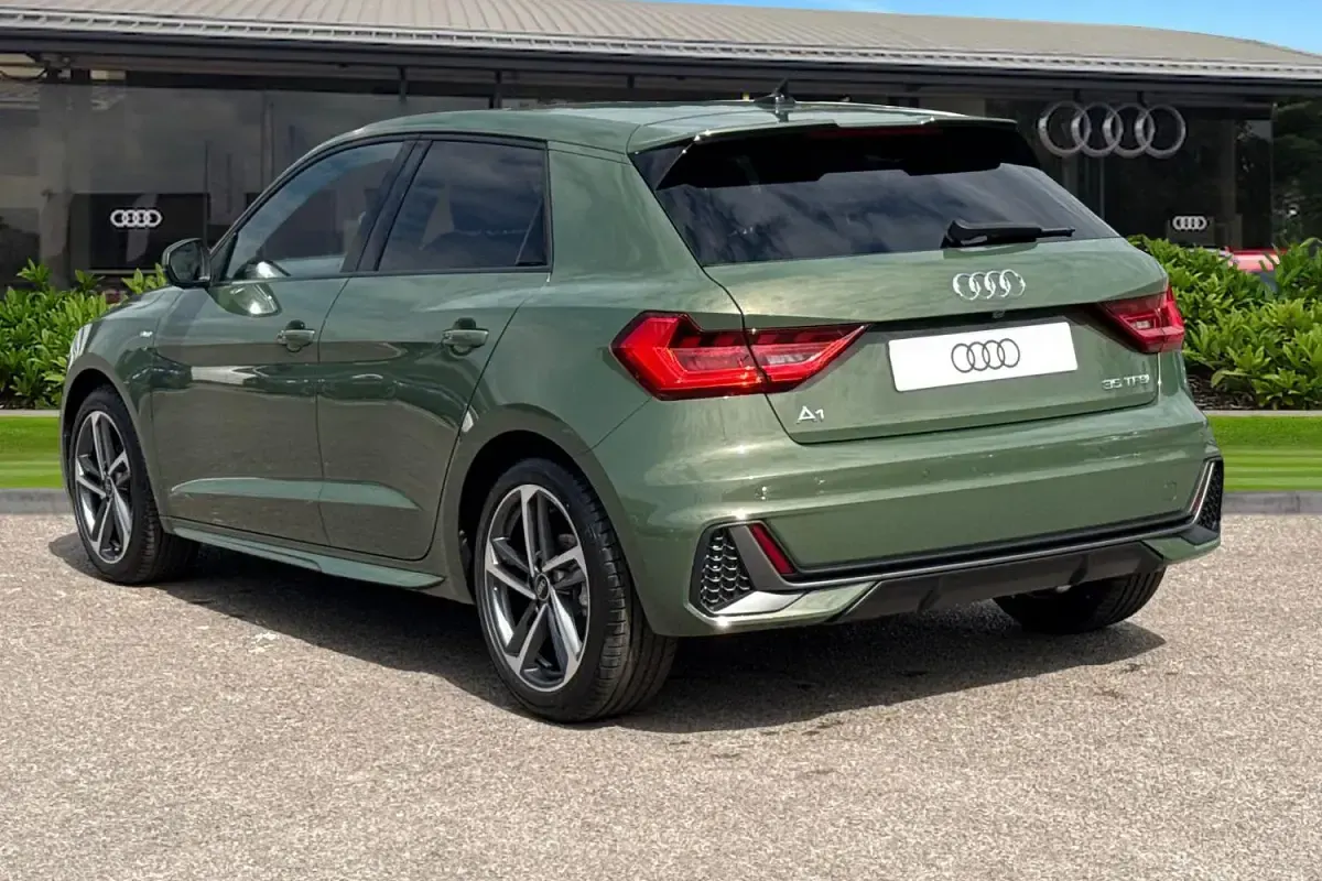 New Audi A1 Sportback S-Line 150 HP (110 kW) 2026 Green Hatchback