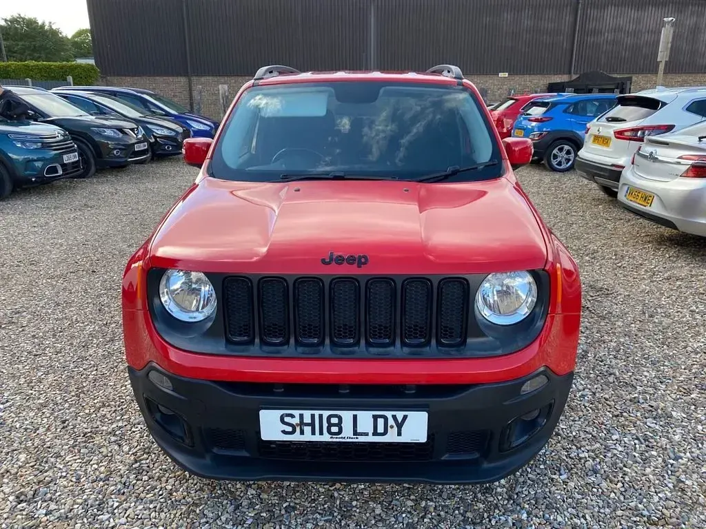 Used Jeep Renegade Night Eagle 120 HP (88 kW) 2018 Red SUV