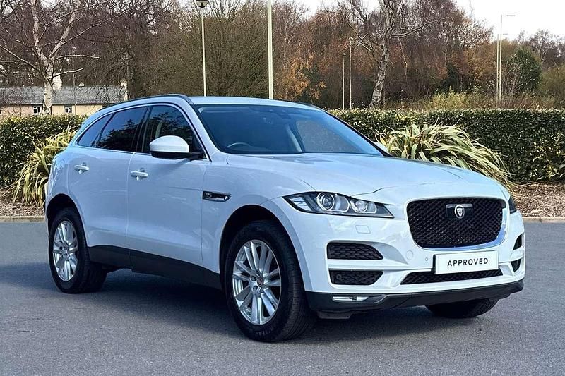 White Used 2021 Jaguar F-Pace Portfolio SUV | £24,500 (Fair price) - Image 1/4