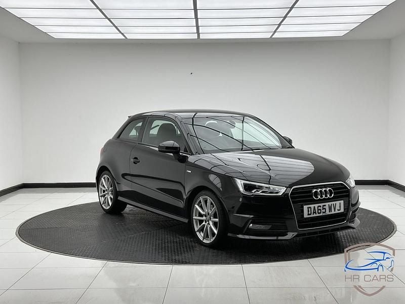 Black Used 2015 Audi A1 S-Line Hatchback | £9,395 (Fair price) - Image 1/4