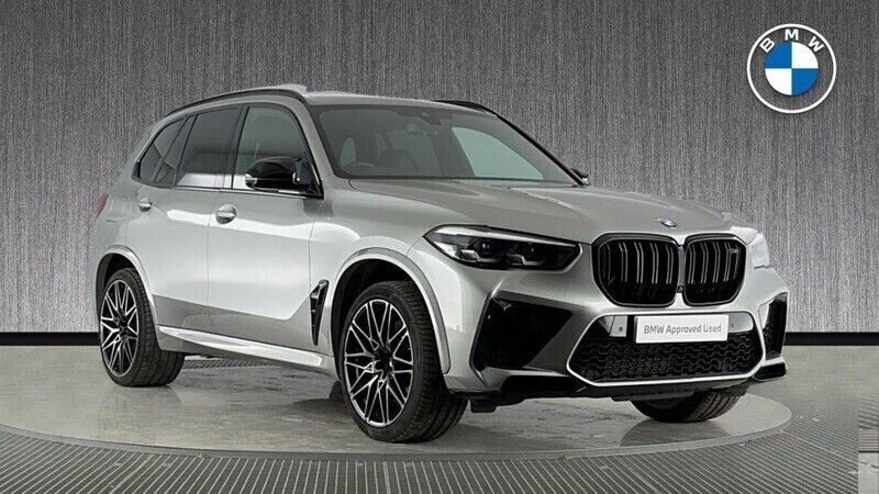 Grey Used 2021 BMW X5 M Competition Edition SUV | £62,499 (Super price) - Image 1/4
