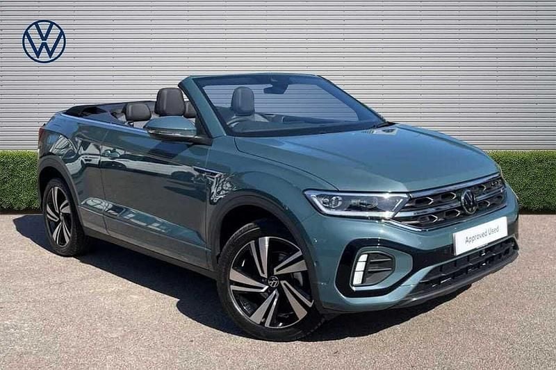 New VW T-Roc Cabriolet R-line 150 HP (110 kW) 2025 Blue Cabriolet