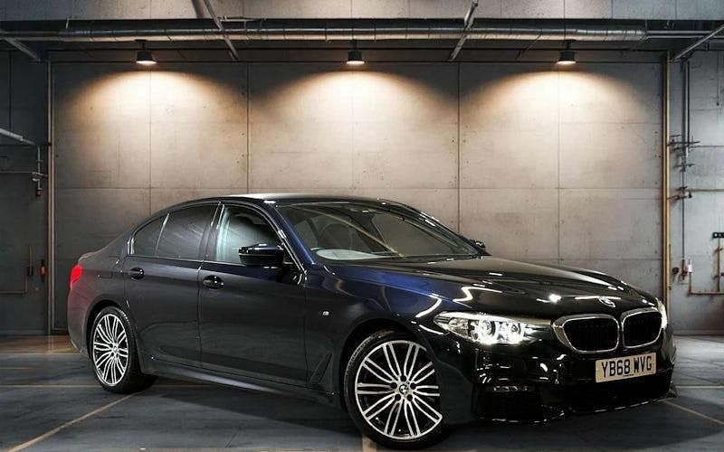 Used BMW 520 M Sport 190 HP (139 kW) 2018 Black Sedan