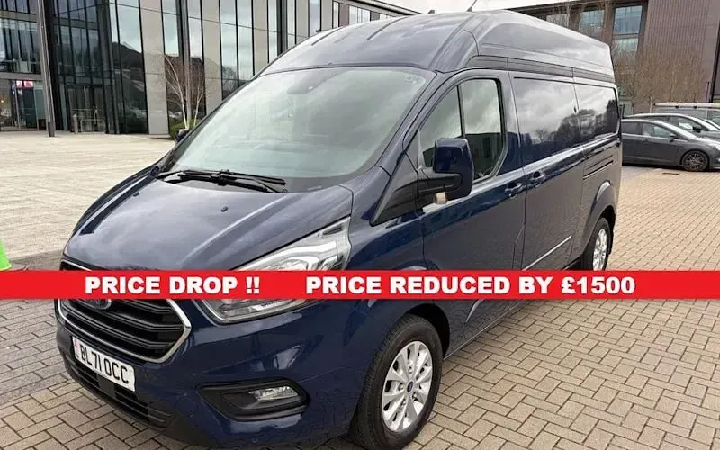 Used Ford Transit Custom Limited 131 HP (96 kW) 2023 Van