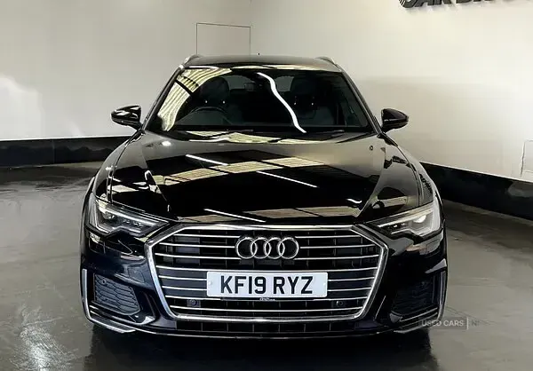 Used Audi A6 S-Line 204 HP (150 kW) 2019 Black Estate