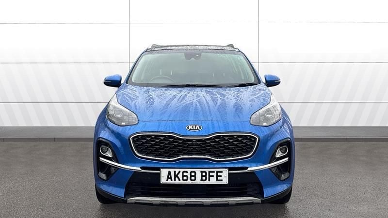 Used Kia Sportage 136 HP (100 kW) 2018 Blue SUV