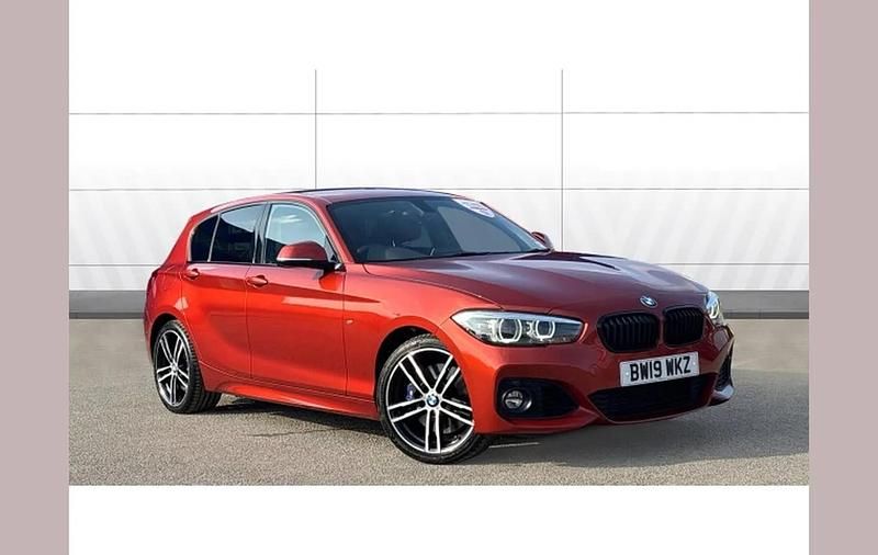 Used BMW 118 M Sport 136 HP (100 kW) 2019 Orange Hatchback